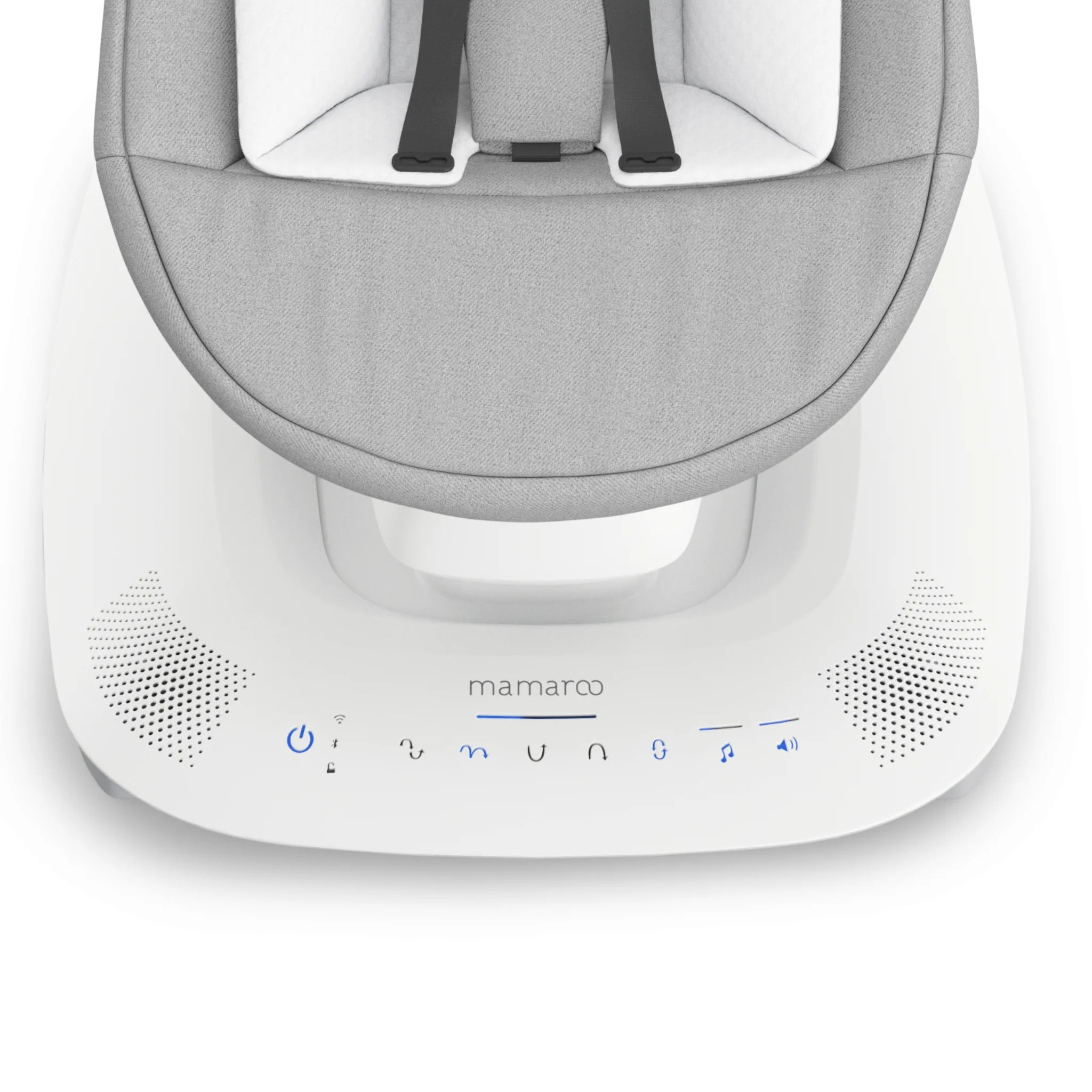 Close-up on touch controls for the Mamaroo in Stella.
