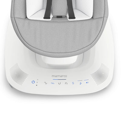 Close-up on touch controls for the Mamaroo in Stella.