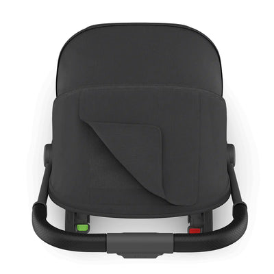 Top down shot showing peek-a-boo mesh panel of Minu V3.