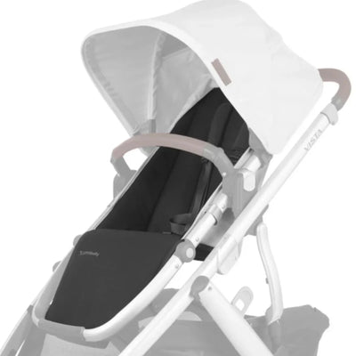 UPPAbaby Vista replacement seat fabric in Bryce (seat liner and canopy) shown fitted on stroller