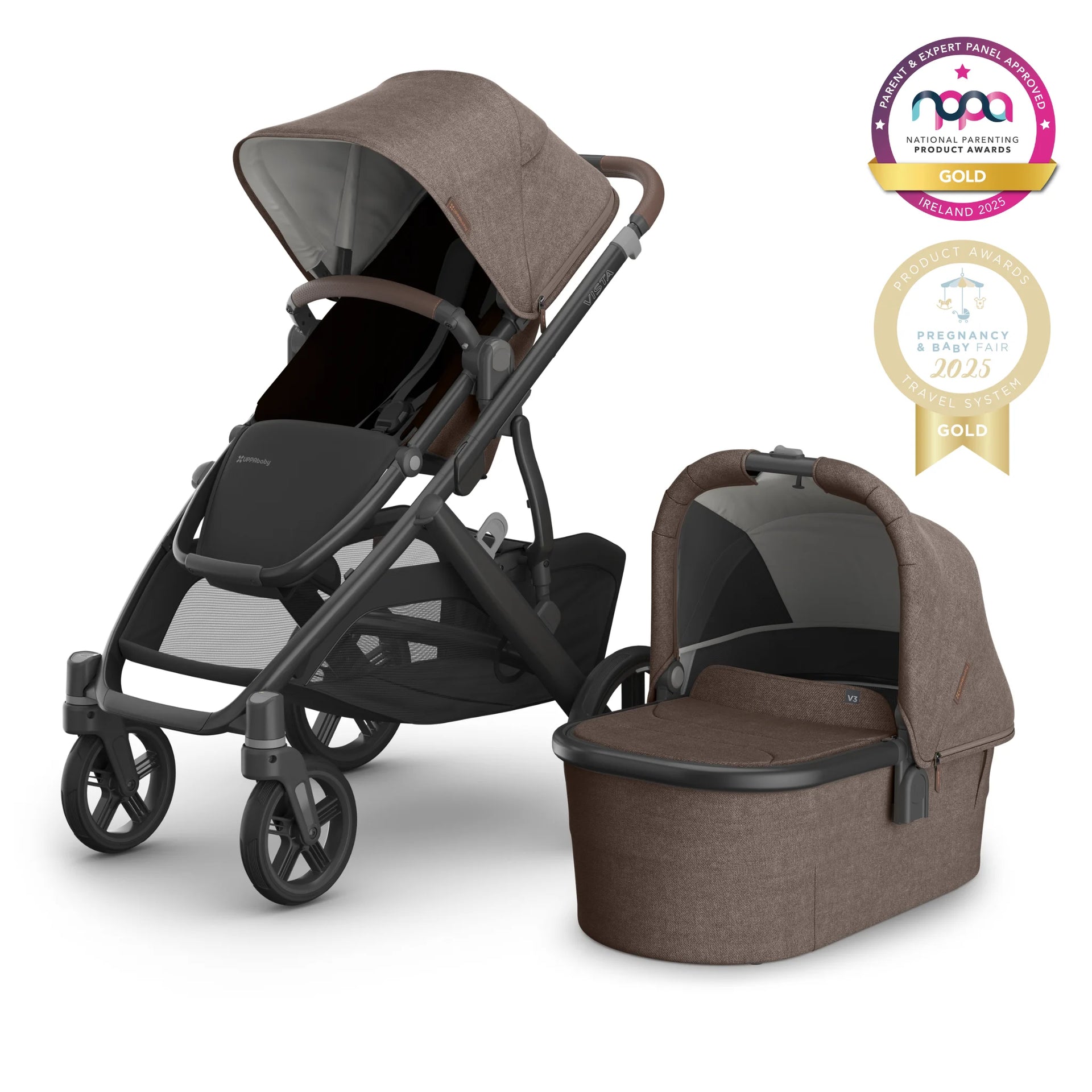 uppababy vista dimensions cm UPPAbaby Vista V3 Pushchair System