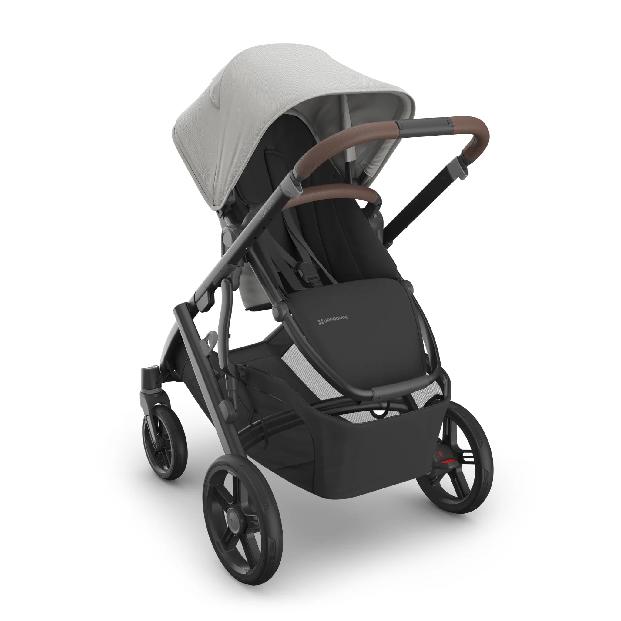 Reversed toddler seat to be parent-facing on the Savannah stroller.