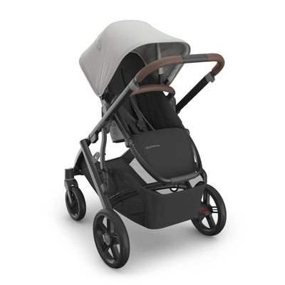 Reversed toddler seat to be parent-facing on the Savannah stroller.