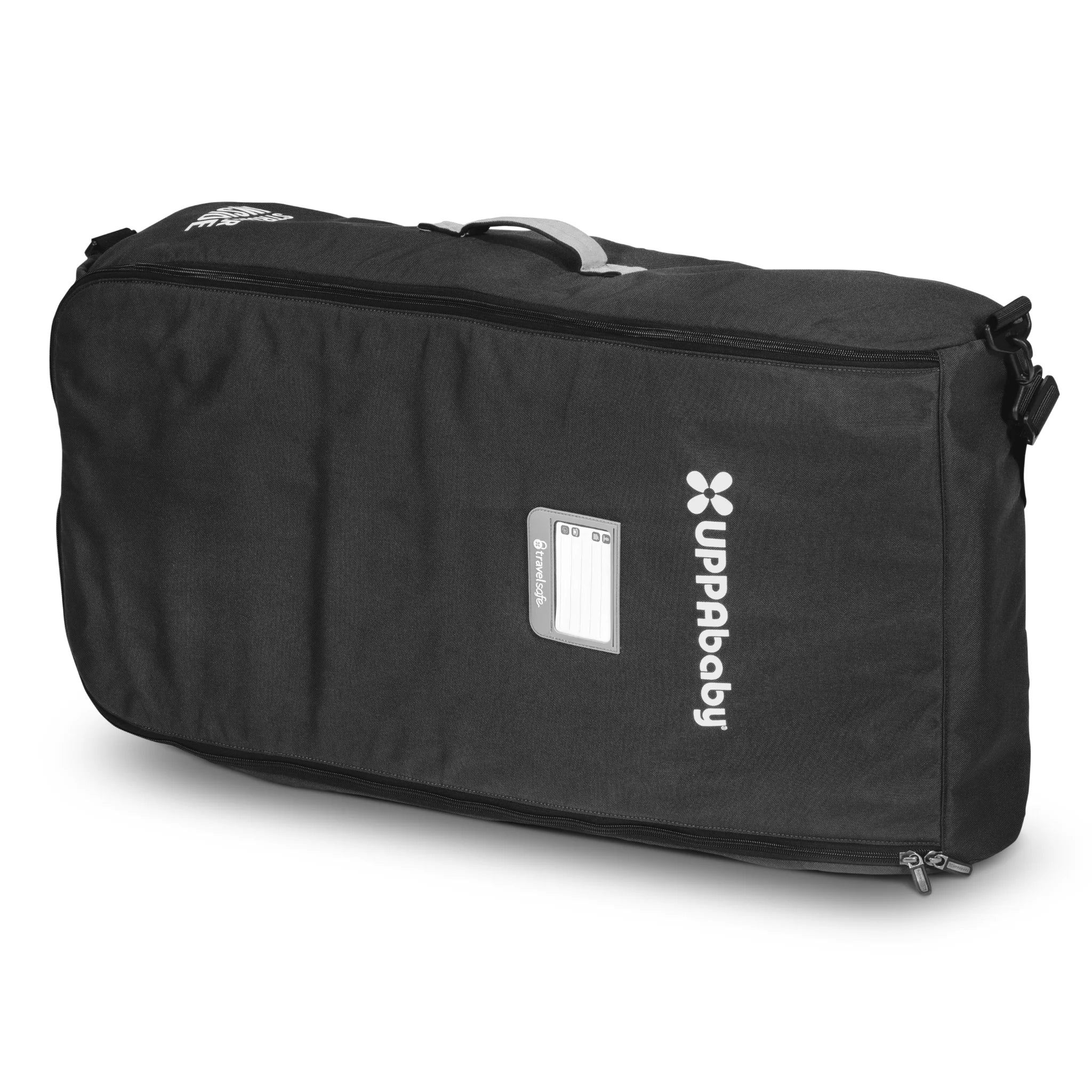 UPPAbaby Travel Bag for RumbleSeat or Bassinet, zipped protective travel bag with logo on white background