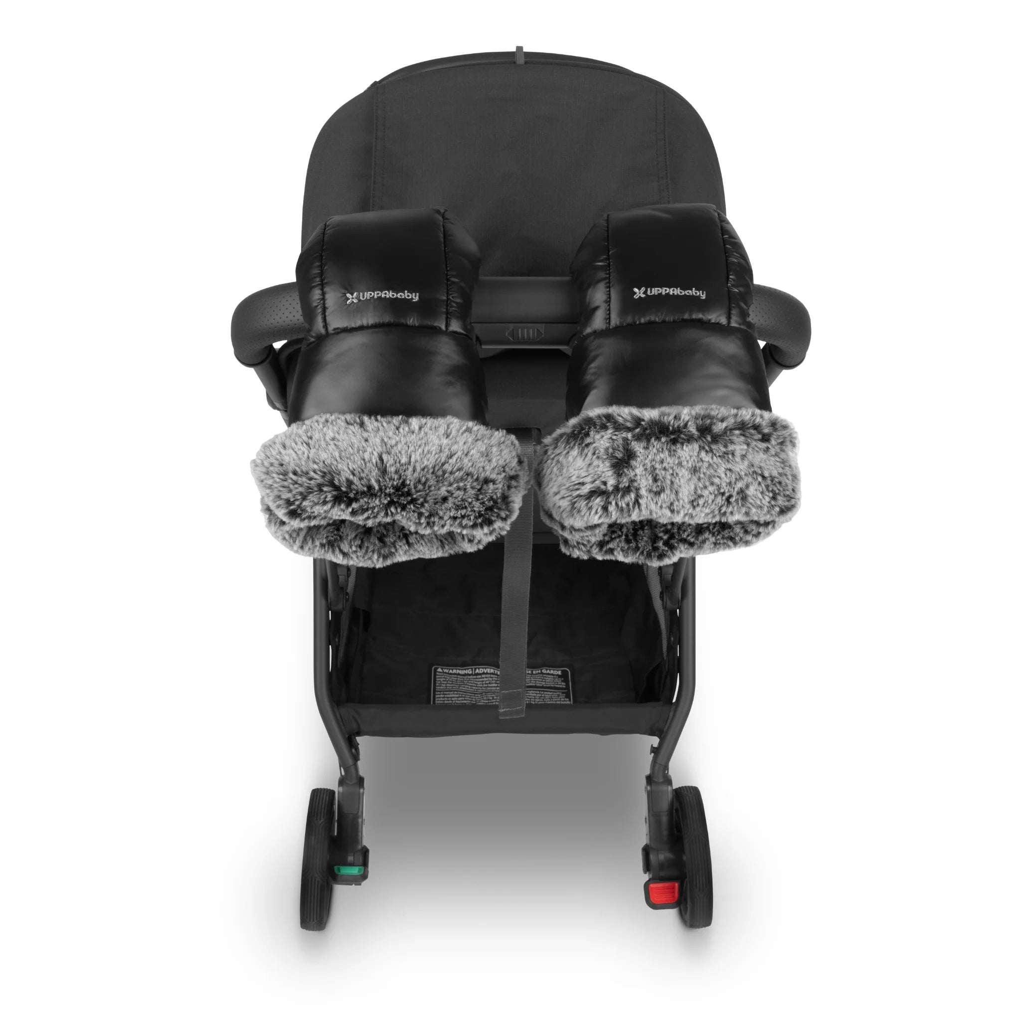 Cozy ganoosh luxe on display on a buggy on a white background. 